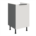 Spodní skříňka pod dřez Aria ANT 50 ZL 1F BB Barva korpusu: Antracit, Barva dvířek: SA - Aquamarine AFM