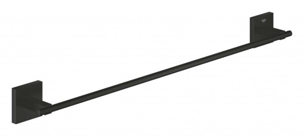 GROHE - QuickFix Start Cube Držák ručníku, délka 60 cm, matná černá 410892430