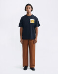 Tričko Thinking MU Straw Camp Navy Aaron Tee NAVY