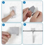 REA - Stěrka do koupelny Brush Gold REA-72069