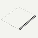 VILLEROY & BOCH - Squaro Infinity Sprchová vanička, 90x120 cm, Quaryl, Stone White UDQ1290SQI2V-RW