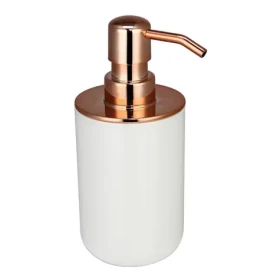 MSV PRETTY dávkovač mýdla bílý / měděný / plast (3700703944027)