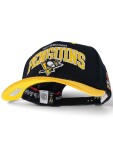 Mitchell & Ness Pánská kšiltovka Pittsburgh Penguins NHL Team Arch Classic Red Stretch-Snap