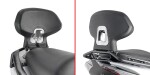 Tb7603A specifická opěrka spolujezdce pro Zontes 350 E (23-25), nelze montovat s kufrem