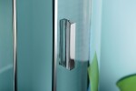 POLYSAN - ZOOM LINE sprchové dveře dvojkřídlé 1200, čiré sklo ZL1712