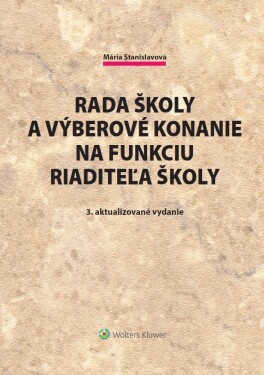 Rada školy výberové konanie na funkciu riaditeľa školy