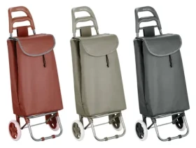 Spirella MSV / Nákupní taška na kolečkách / 33 l / 36 × 27 × 94 cm / 2 kolečka