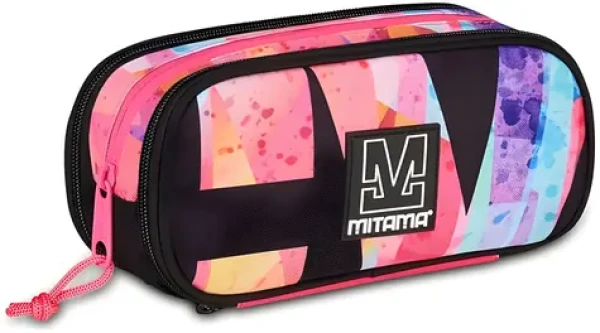Mitama 3Zip Color Drops / Penál plný / třípatrový / 11 ks psacích potřeb (64882)