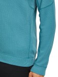 ICEBREAKER Mens 260 Waffle Knit Wander LS Half Zip, Topaz (vzorek) velikost: M