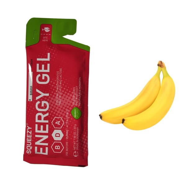 Veloforte EnergetIcký gel SQUEEZY 33g - banán