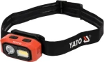 Yato LED čelovka COB + OSRAM 480lm / Čelová svítilna / pohybový senzor / USB nabíjení / IP54 (YT-08592)