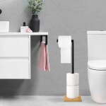 Tutumi - Stojan na papír Black P70505 REA-50003