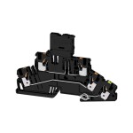 Weidmüller 2817010000 jistící svorka pružinové připojení , konektor černá 50 ks