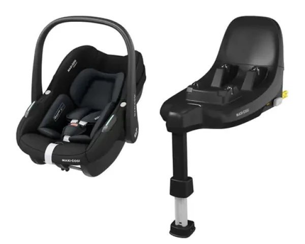 Maxi-Cosi Pebble S autosedačka Tonal Black + základna FamilyFix S / autosedačka / od narození (0-13 kg, do 83 cm) (X-8440104110MC-8056010110MC)