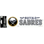 Wincraft Samolepka Buffalo Sabres NHL Logo Text Decal% 1 ks