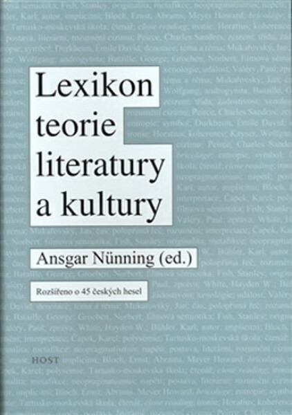 Lexikon teorie literatury kultury