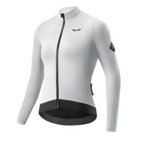 Rockbros YDWT006 TVI bílo-šedá / Dámský cyklistický dres / Zateplený / Podzim-zima / Velikost M