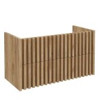 Koupelnová skříňka s krycí desku SAT Delano 100x56x46 cm dub mat DELANO100ZDDE DELANO100ZDDE