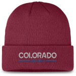 Fanatics Pánská zimní čepice Colorado Avalanche NHL Authentic Pro A/Cap Cuffed Beanie