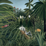 Nástěnný kalendář poznámkový 2027 Notique Henri Rousseau, 30 x 30 cm