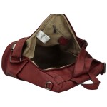 Stylový dámský koženkový kabelko/batoh Trinida new, vínový