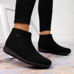 Černé zateplené dámské boty Rieker W 98251-00 dámské 36