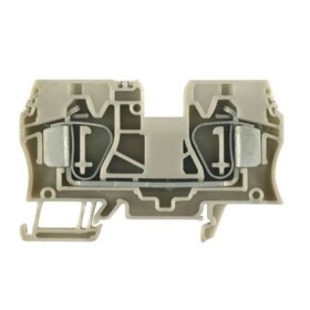 Z-series, Feed-through terminal, Rated cross-section: 10 mm&sup2;, Tension clamp connection, Wemid, Blue, Direct mounting ZDU 10 BL 1746760000-25 Weidmüller 25 - ZDU 10 BL svorka, s svorkou, 10 mm2, 1000 V, 57 A