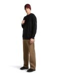 ICEBREAKER Mens Merino 150 Drift LS Hoodie, Black velikost: S