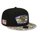 New Era Pánská kšiltovka Los Angeles Rams NFL 2021 On-Field Salute to Service 59FIFTY Fitted Velikost: 7 1/4
