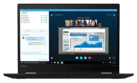 Lenovo ThinkPad X13 Yoga Gen 1 černá / 13.3" FHD T / Core i5-10210U 1.6GHz / 8GB / 256GB SSD / Intel UHD / LTE / W11P (174428)