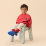 Affenzahn Prewalker Low Boot Leather Talky Whale Flexy celoroční