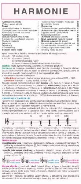 HARMONIE v hudbě