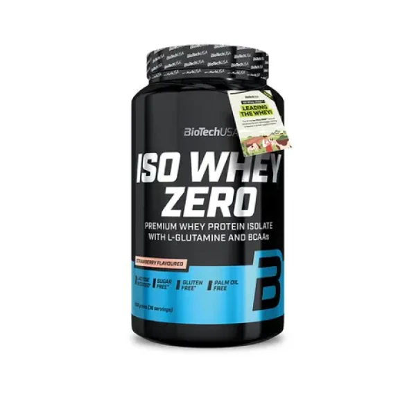 BioTech Iso Whey Zero 908 g strawberry (14778)