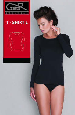 Dámská košilka/tílko Gatta T-SHIRT L 2635 S tmavé čokoládové M