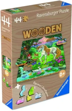 Ravensburger Dřevěné puzzle Jednorožec