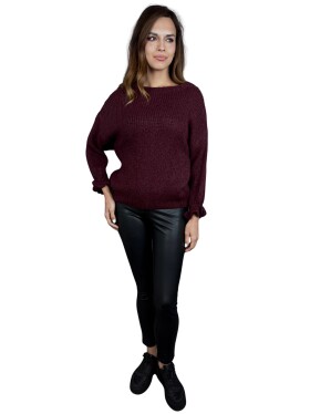 HOSH Svetr Ilyana Velikost: UNI, Barva: Vínová