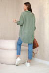 Bavlněná mušelínová košile oversize khaki UNI