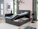 Boxspring Amber Rozměr: 160 x 200 cm, látka: Sawana 05