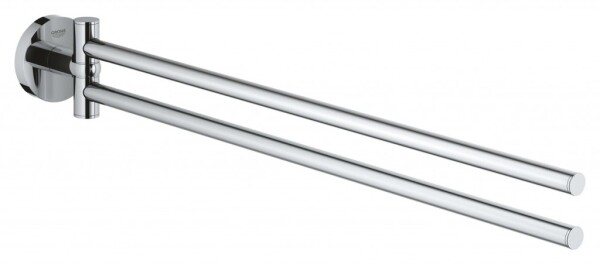 GROHE - QuickFix Start Dvojitý držák ručníků, délka 44 cm, chrom 41183000