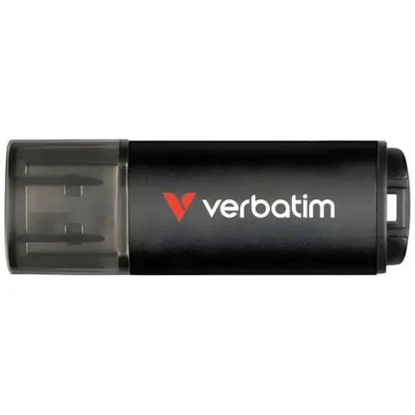 Verbatim V200 64GB černá / Flash disk / USB-A 3.2 Gen 1 / 200/80 MB/s / Hliník (30211)