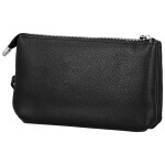 Trendy dámská koženková crossbody kabelka Aksila, černá