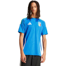 Pánské tričko adidas Italy 24 Home modré IN0657 pánské m