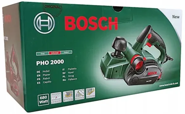 BOSCH PHO 2000 / Elektrický hoblík / 680W / 82 mm / 19500 min-1 (06032A4100)