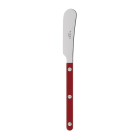 SABRE PARIS Nůž na máslo Bistrot Brillant – Burgundy, červená barva, kov, plast