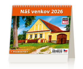 Stolní kalendář 2026 Helma MiniMax - Náš venkov