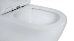 Kielle - Oudee WC kombi set s nádržkou a sedátkem softclose, Vortex Rimless, bílá 30202010