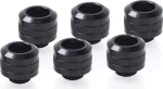 Alphacool Eiszapfen Pro černá / Šroubení pro hardtube / 13mm / G1/4" / 6 ks (17475)
