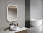 Zrcadlo se senzorem SAT Mood 60x80 cm bílá SATZMOOD6080BI SATZMOOD6080BI