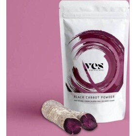 Přírodní barvivo tmavě fialové Yes Superfood Černá mrkev (80 g)