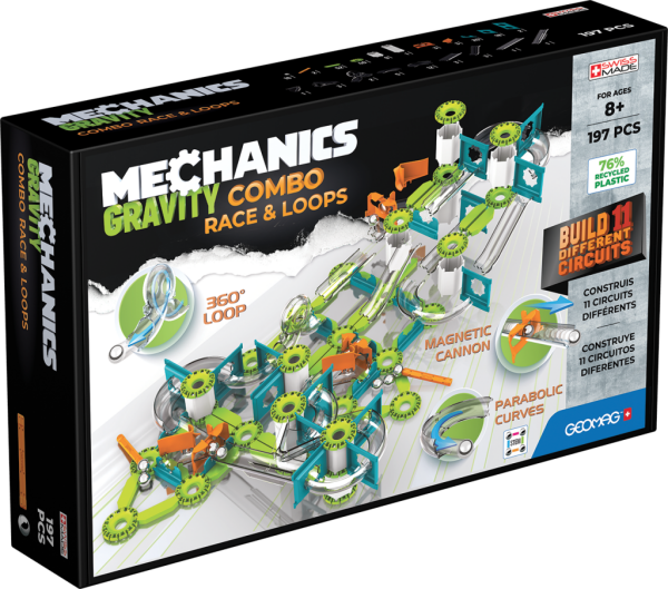 Geomag Mechanics Gravity Combo 197 dílků - Geomag